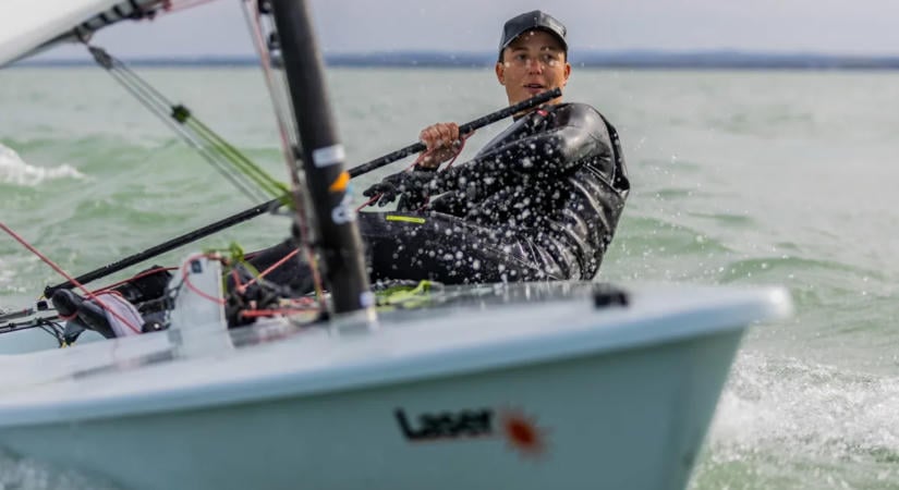 Érdi Mária továbbra is hatodik az ILCA 6-vb-n