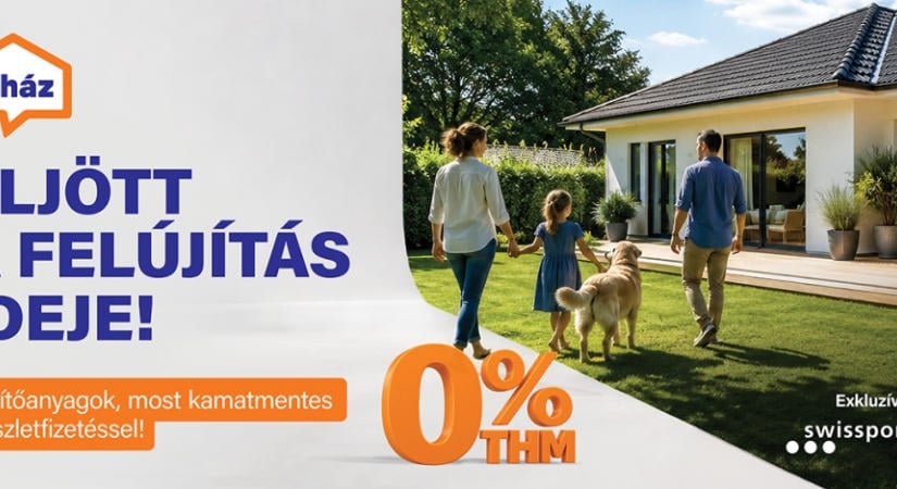 Eljött a felújítás ideje – különösen, ha a tél előtt még van mit befejezni!