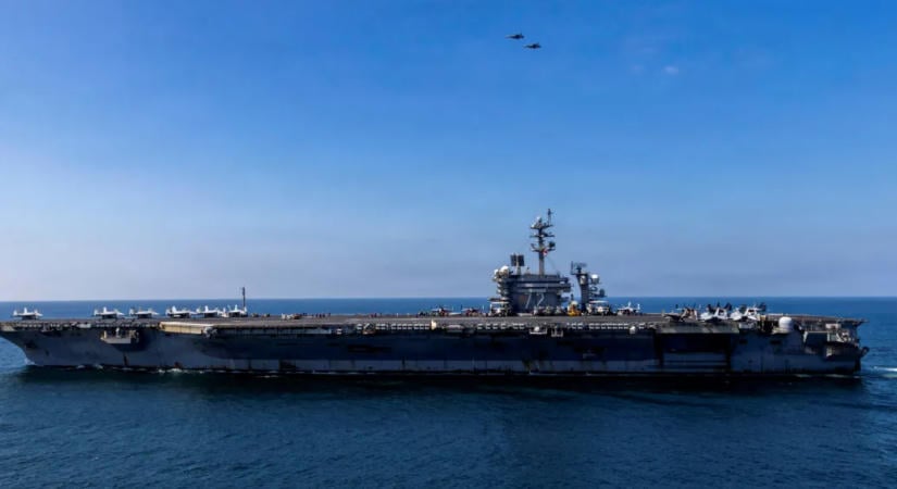Thaiföldi üdülőhelyen szállnak meg egy éjszakára a USS Abraham Lincoln 270 napja hajózó tengerészei