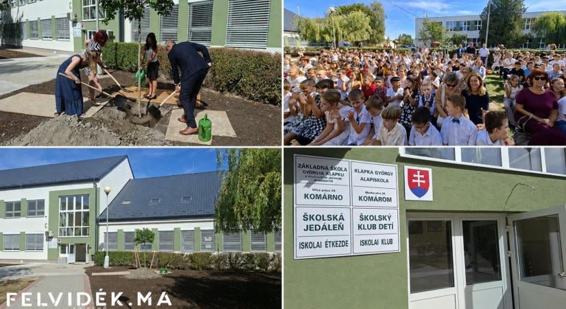 Klapka György nevét vette fel a megújult komáromi alapiskola