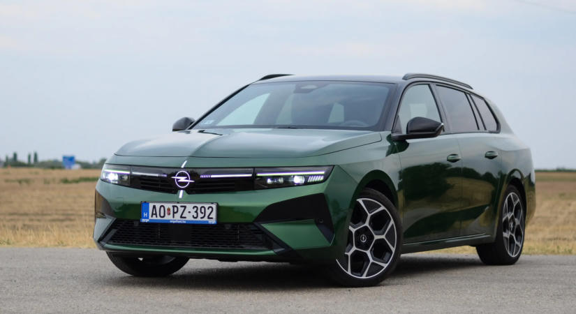 A legjobb frissítés az, amit szinte észre sem vennél: teszten az új Opel Astra kombi!
