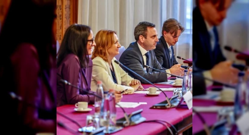 Amerikai képviselőházi delegáció érkezett a Parlamentbe