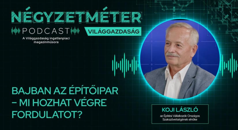 Bajban az építőipar – mi hozhat végre fordulatot?