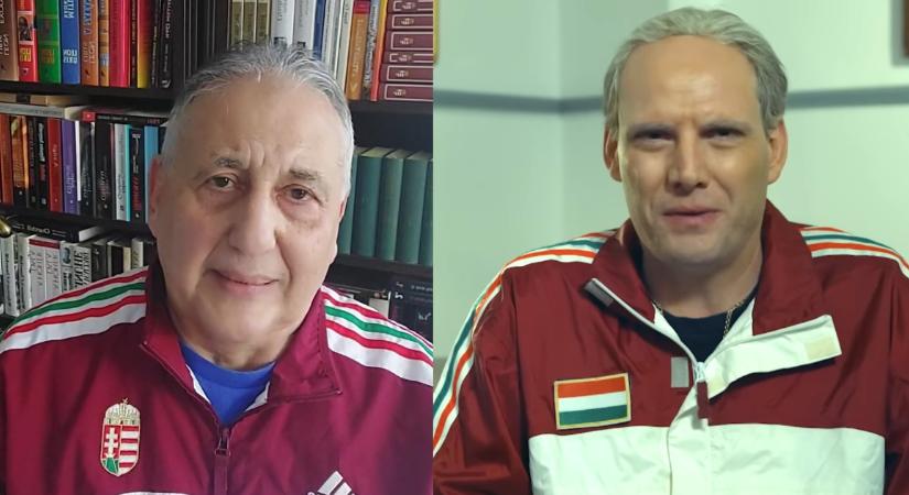 Bödőcs Tibor Tasnádiként: Senki nem lesz megszurkálva. Tasnádi Péter: Nem ismertem magamra