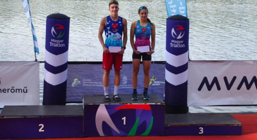 Mindent vittek a győriek – Fadd-Dombori pár napra újra a triatlon fellegvára lett (fotókkal)
