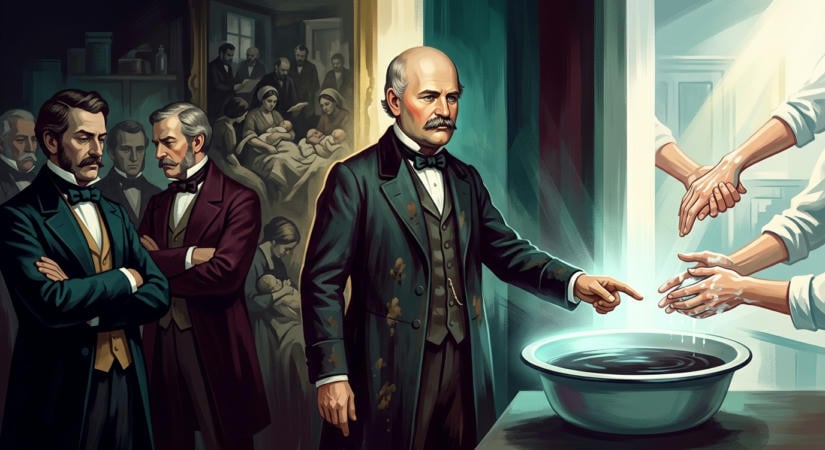 Barátja boncolási balesete nyitotta fel Semmelweis Ignác szemét, az orvosi elit mégis elutasította