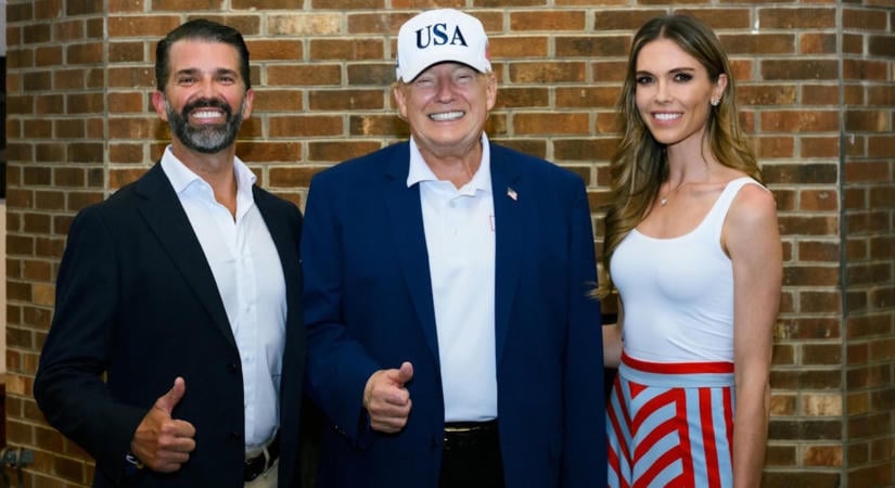 Donald Trump fiának a lagziját egy orosz oligarcha milliókkal finanszírozta – ezt mondja most az elnök a pénzről