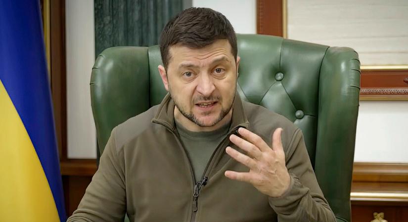 Zelenszkij kifakadt a szankciók ellenzőire