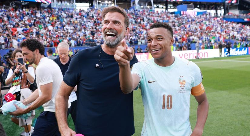Jürgen Klopp érdekes történetet mesélt Kylian Mbappéról, aki kikosarazta őt