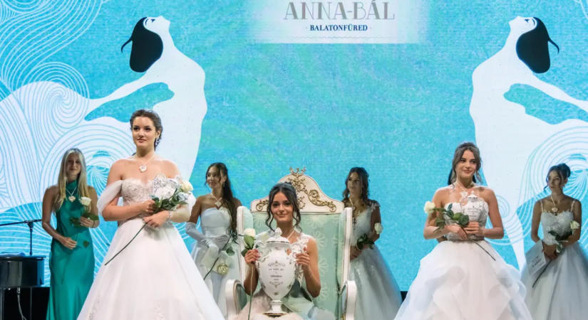 Gyönyörű lány lett az Anna-bál szépe, íme Windisch Laura