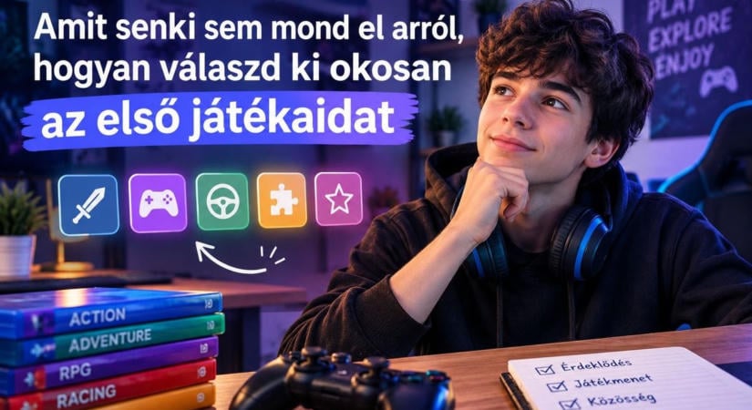 Amit senki sem mond el arról, hogyan válaszd ki okosan az első játékaidat