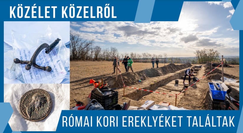Római kori ereklyéket találtak a Lussonium szomszédságában  Közélet Közelről 2026.10.21.