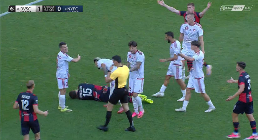 „Megütötték és ő kaphat eltiltást?” – videóval bizonyítja igazát a dühös NB I-es klub