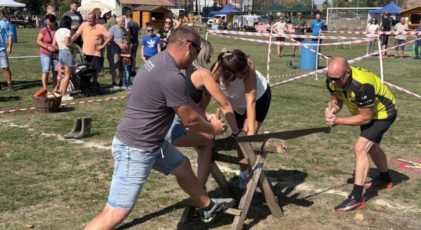 Parasztolimpia Tapolcafőn: gumicsizma, talicska és traktorgumi is előkerült