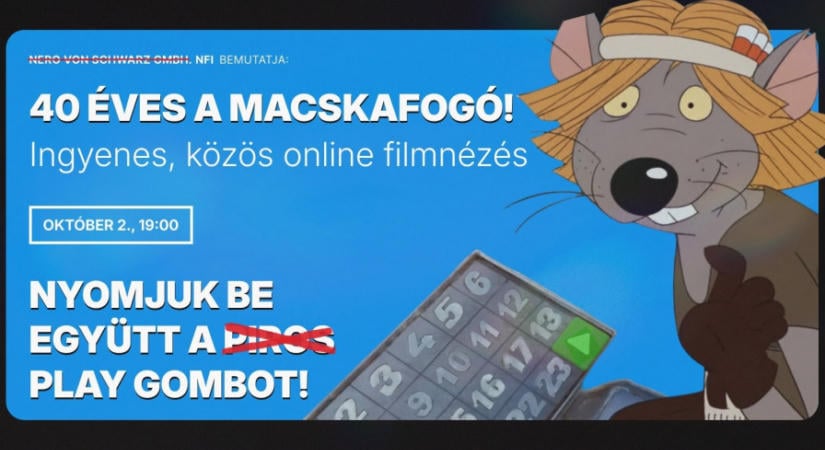 40 éves a Macskafogó, közös filmnézésre buzdítanak