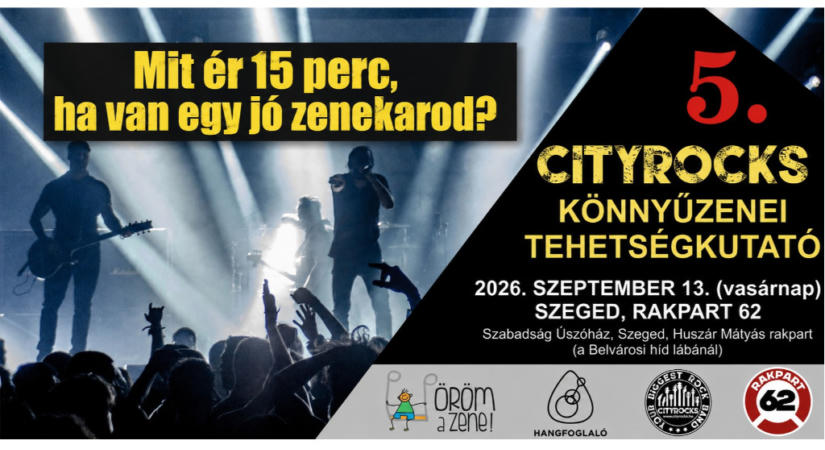 CityRocks: a 350 fős rockzenekar most azokat keresi, akik még csak a saját próbatermüket töltik meg