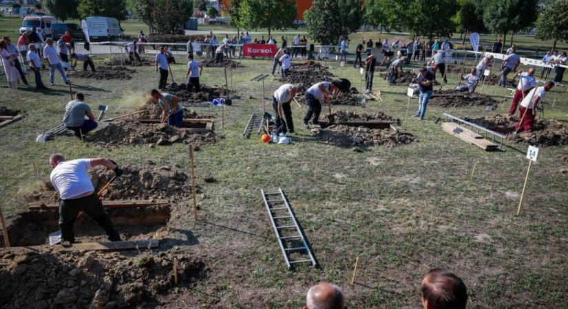 Két óra, egy sírgödör és egy országos cím: ezt kellett teljesíteniük a hajdúböszörményieknek