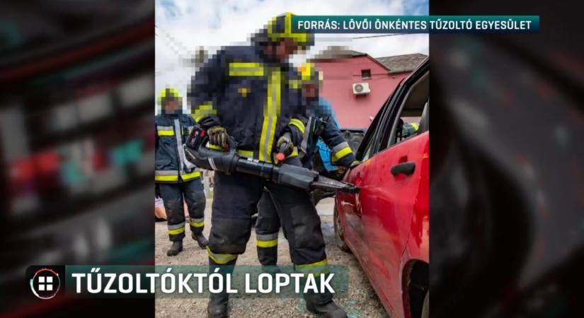 Fontos mentőeszközt loptak el a lövői tűzoltóktól