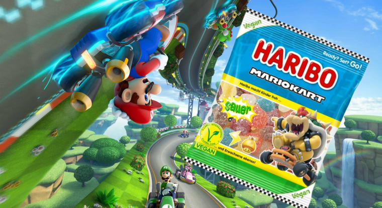 Haribo Mario Kart gumicukor teszt(?) - gumi nélkül verseny kizárt