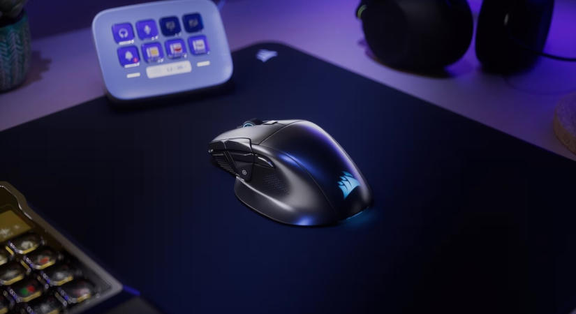 A produktivitásunkat növelné a Corsair új, "ergonomikus" Nightsword egere