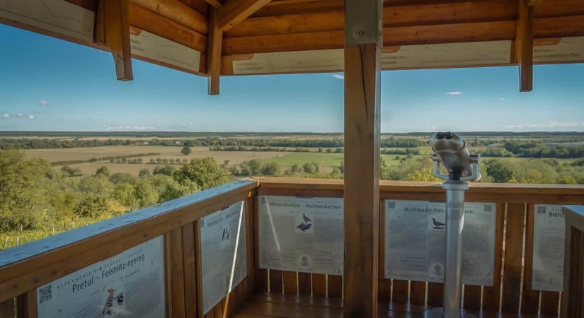 Csömötei-kilátó: könnyű kirándulás nagy panorámával Kőszeg közelében