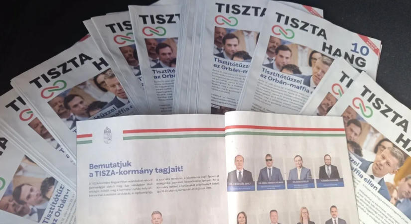 Már közpénzből jelenik meg a Tisza pártújságja