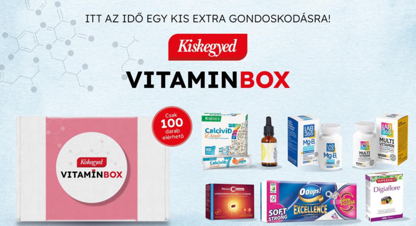 Kiskegyed Vitaminbox - Itt az idő egy kis extra gondoskodásra!