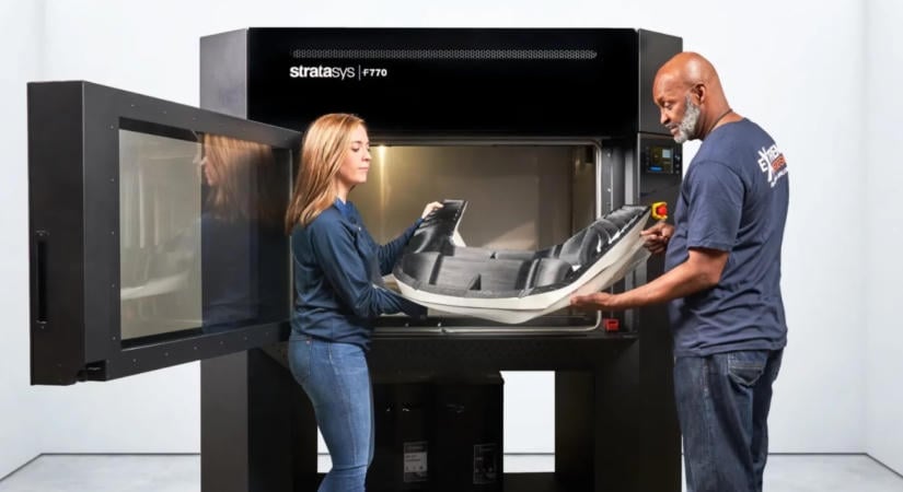 Nagyformátumú 3D nyomtatás közvetlenül a gyártásban
