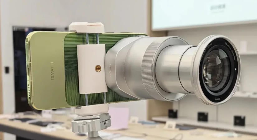 Brutális külső lencsével aláz a Huawei