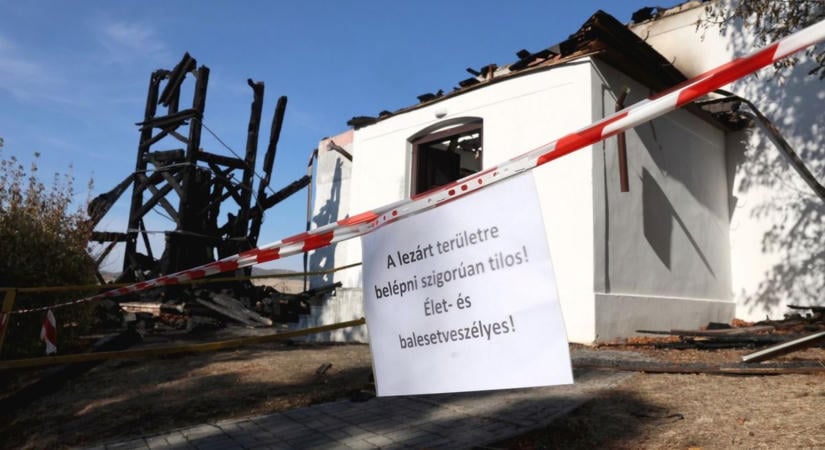 Belemart Radostyán lelkébe a templomot elpusztító tűzvész, elcsukló hangon szólalt meg a polgármester – fotókkal, videóval