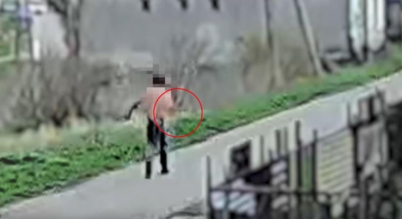 Videón a jó kis borsodi szürreál, kard helyett valami egészen mást forgatott az alulöltözött szamuráj
