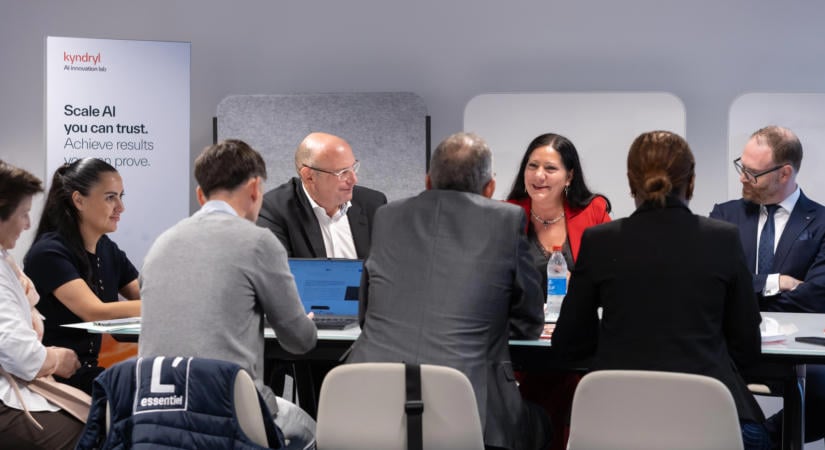 Megnyitotta első európai uniós AI-innovációs központját a Kyndryl