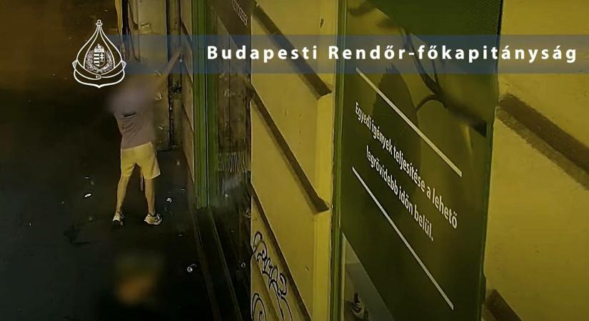 Videón, ahogy a grafikushallgató szétgraffitizi a belvárost