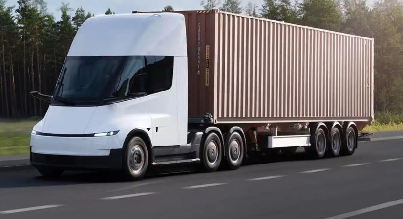 Bemutatták az európai Tesla-kamiont: 550 km hatótáv és 30 perces töltés