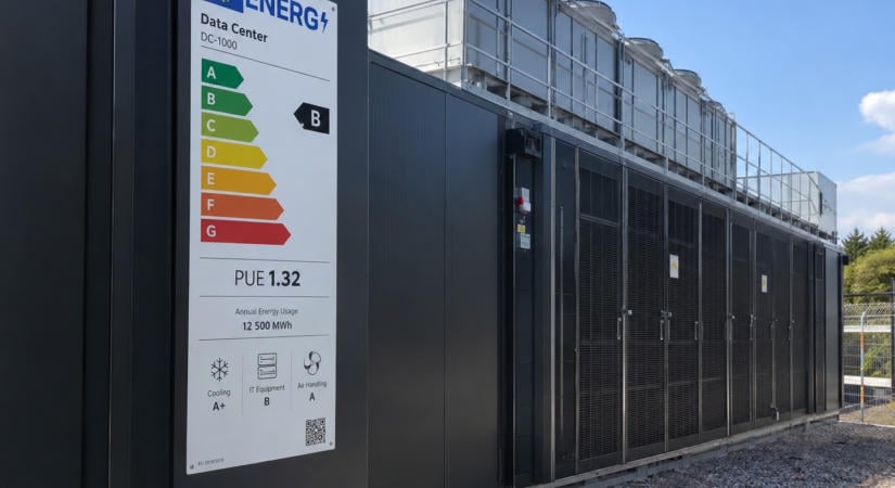 Az adatközpontok is energiacímkét kapnak Európában