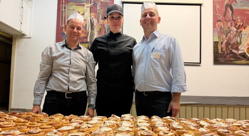 Szigetközi fahéjas csiga: ebből a receptből született a rekordkísérlet - fotók