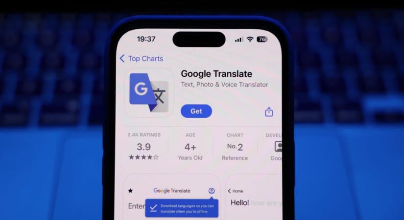 Már internet nélkül is tud élőben tolmácsolni a Google Fordító, de van egy bökkenő
