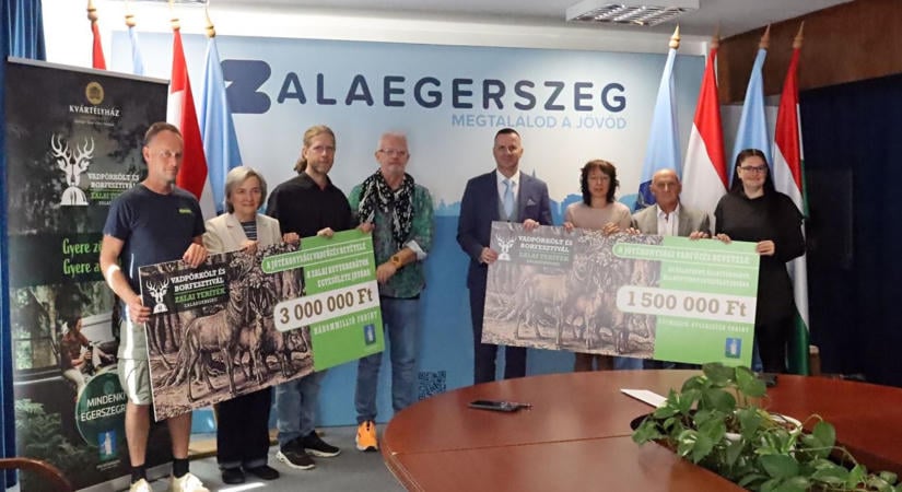 Kutyák és mentett állatok kapták az idei jótékonysági vadfőzés támogatását Zalaegerszegen