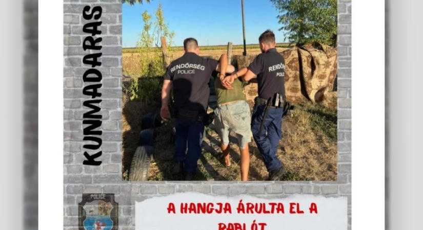 Ismerősét rabolta ki egy kunmadarasi férfi