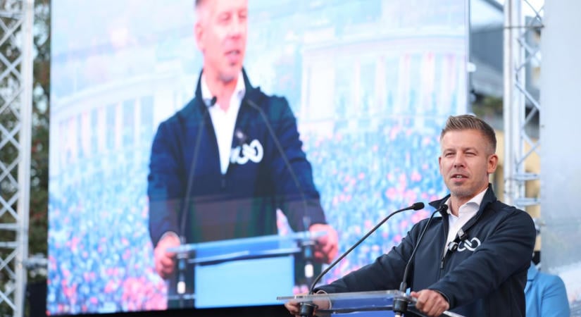 Magyar Péter: A múlt hét óta 6 százalékponttal nőtt a különbség a Tisza és a Fidesz között