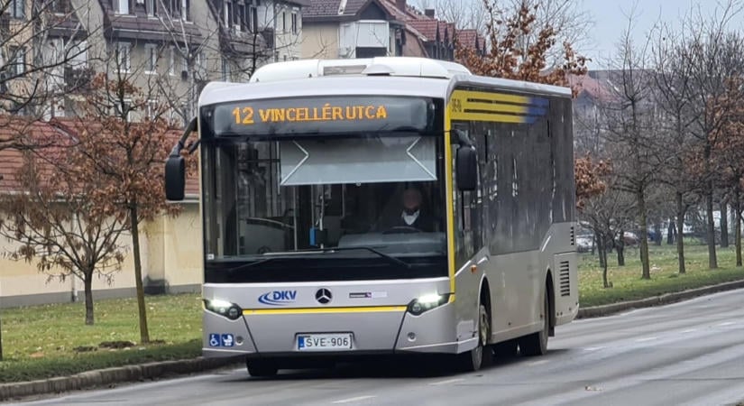Eredeti útvonalán jár a 12-es busz Debrecenben