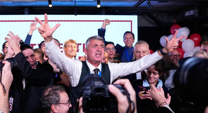 Így reagált Magyar Péter a szerbiai választások eredményére