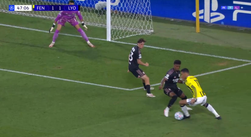 Mason Greenwood bombájáról marad emlékezetes a Fenerbahce–Lyon
