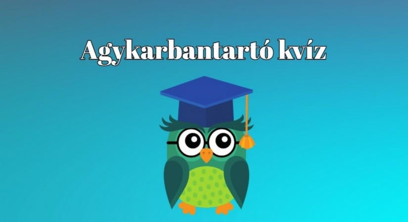 Ha 8 kérdésből legalább 5-re helyesen válaszolsz, te is átlagon felüli vagy - Napi kvíz
