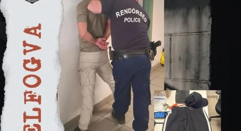Tíz perc alatt két üzletből is lopott a tolvaj: a boltban még észre sem vették a hiányt, a rendőrök már elfogták