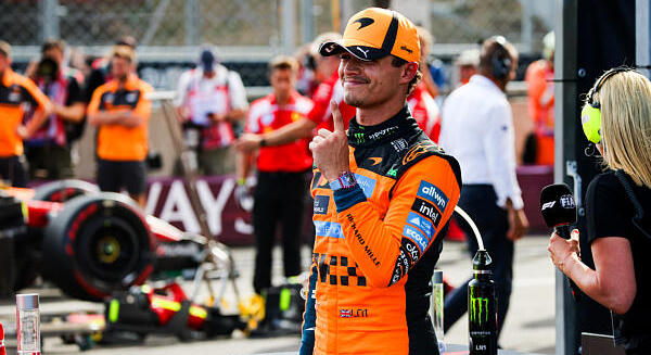 Norrisé a pole pozíció a Hungaroringen!