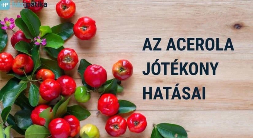 Húszszoros C-vitamin-adag is lehet benne: ezért különleges gyümölcs az acerola