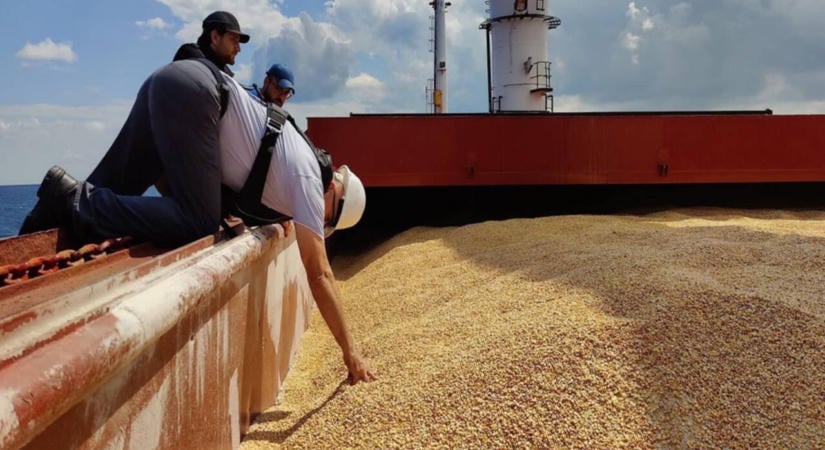 Ukrajna 30 millió tonna agrárexportot veszíthet a fekete-tengeri blokád miatt
