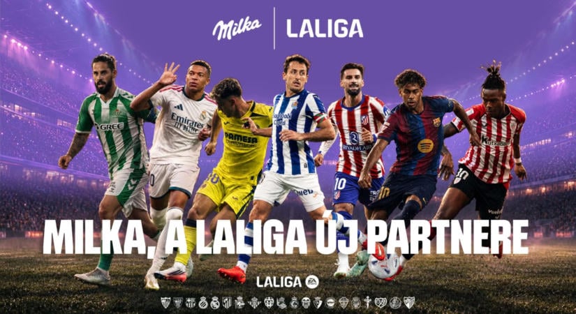 ÚJABB SZINTRE LÉP A LALIGA ÉS MILKA