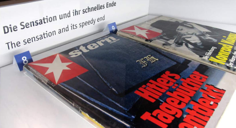 A hamis Hitler-naplók: amikor a világszenzáció előbb jött, mint az ellenőrzés